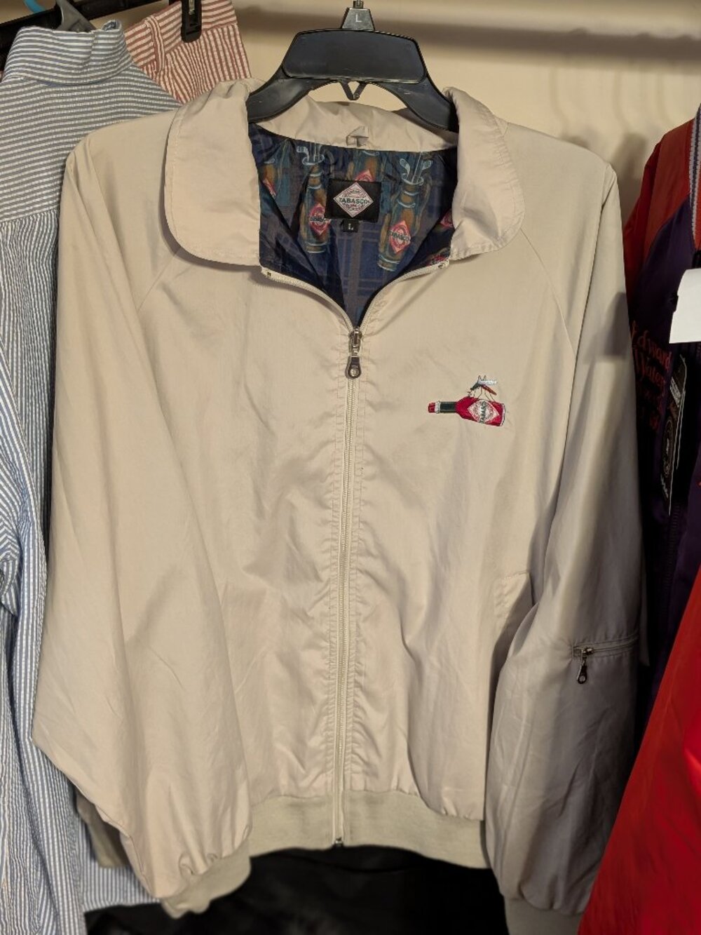 Tabasco Golf-Themed Windbreaker Jacket